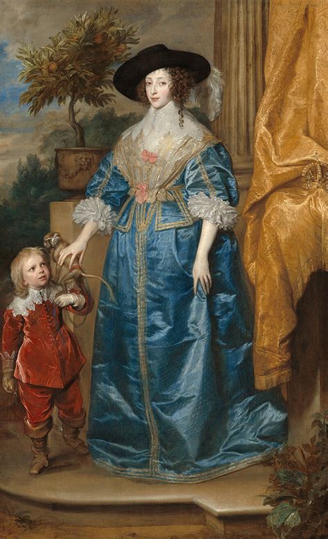 Anthony van Dyck festménye Jeffrey Hudsonról Henrietta Máriával
