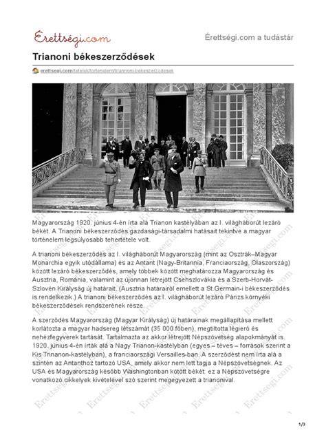 A trianoni határmódosításokat ábrázoló infografika