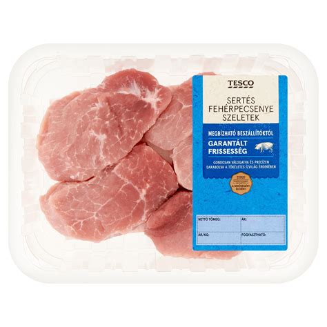 Fehérpecsenye szeletek