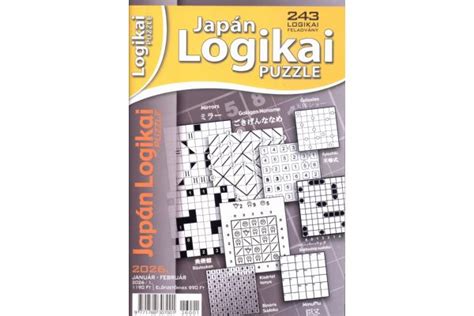 Logikai rejtvény, japán keresztrejtvény példa