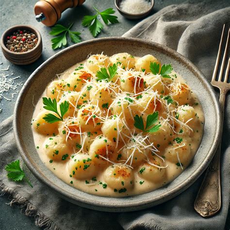 Kész gnocchi tészta formázás előtt