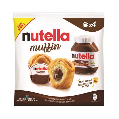 Nutella Muffin összetevők ábrája