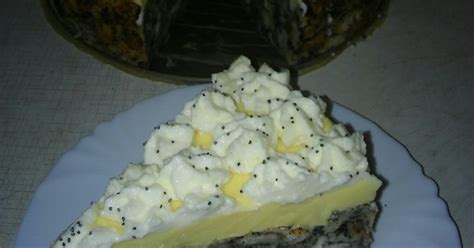 Mákosgubatorta szeletben