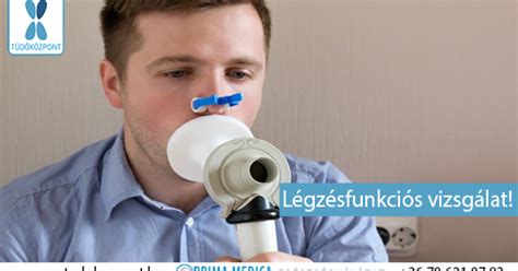 Légzésfunkciós vizsgálat vázlatos menete