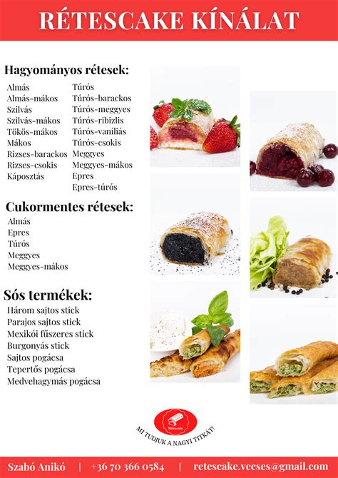 Rétescake üzlet kirakata