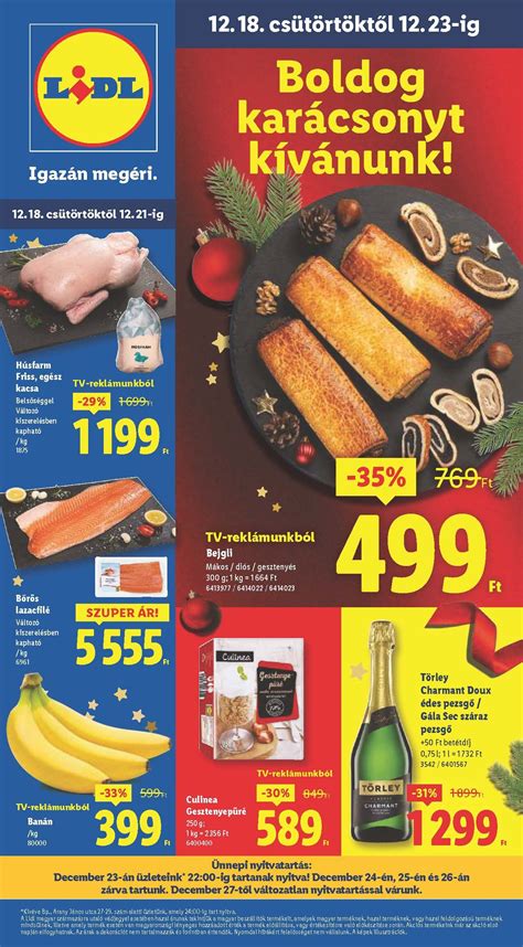 Lidl tematikus hét kínálata