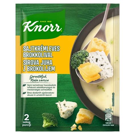 Knorr Sajtkrémleves zsemlekockákkal