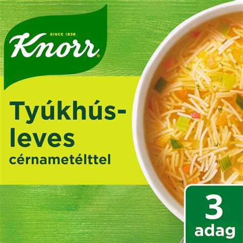 Knorr Tyúkhúsleves cérnametélttel - tészta állaga