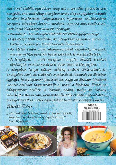 Gluténmentes étel receptkönyv