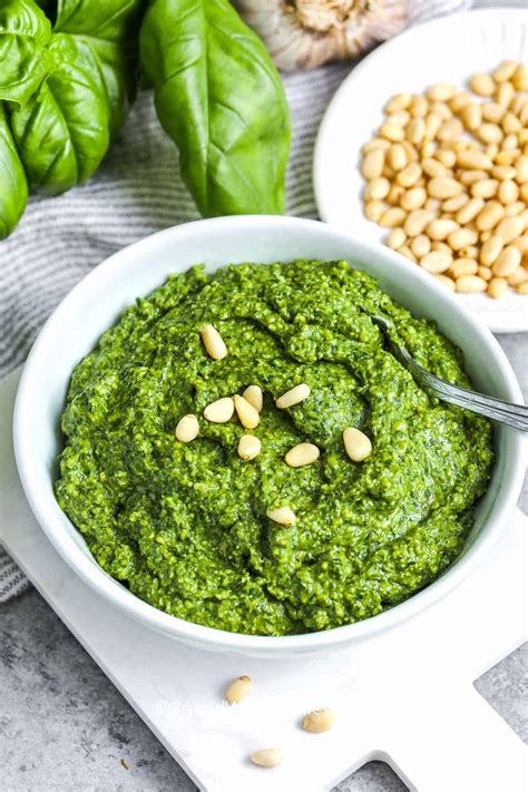 Pesto szendvicsen