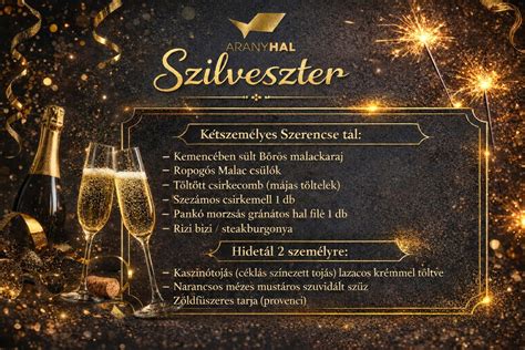 Szilveszteri Szerencsetál Illusztráció