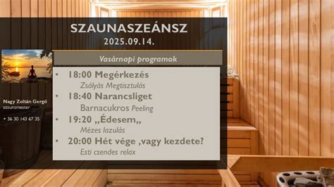 Szaunamester előkészíti az illóolajos felöntést