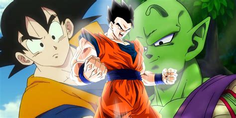 Piccolo és Gohan edzése a pusztában a Saiyanok érkezése előtt