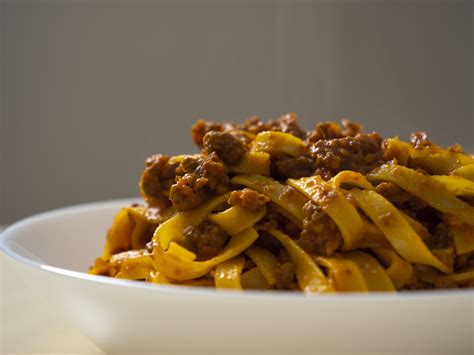 Bolognai ragu tagliatellével