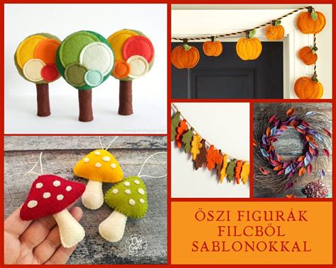 őszi marcipán dekoráció