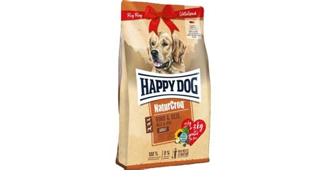 Happy Dog NaturCroq Marha & Rizs kutyatáp csomagolása
