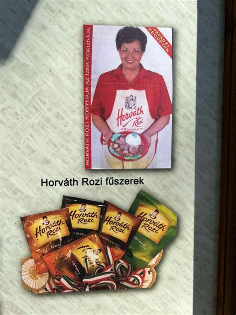 Horváth Rozi fiatalon