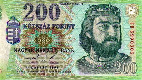 A papír kétszáz forintos bankjegy