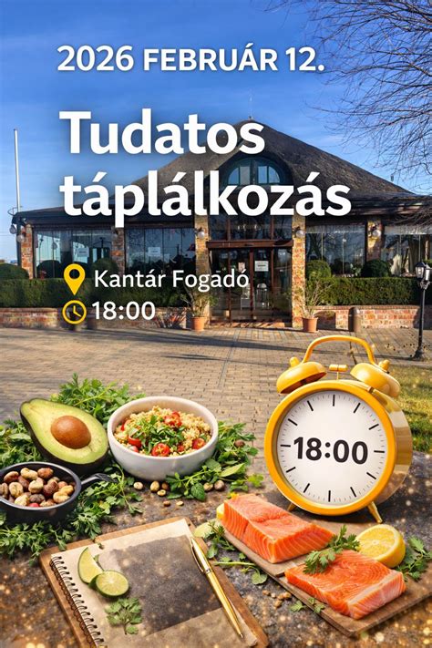 Tudatos táplálkozás a mindennapokban