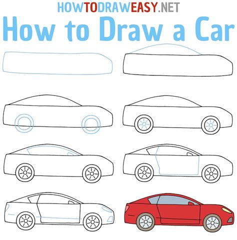 Step-by-step car chassis shaping
