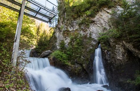 A Wilde Wasser vízesés Schladming közelében