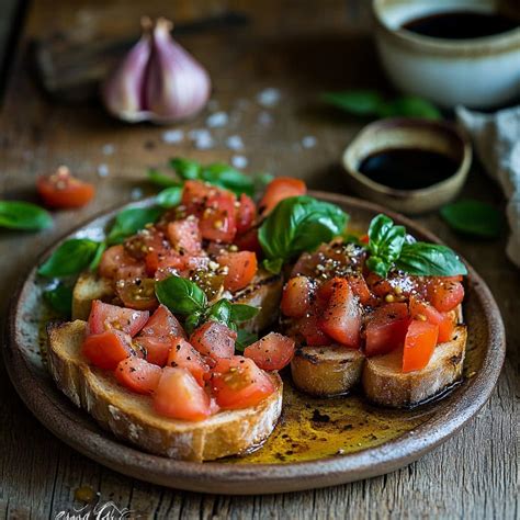 Bruschetta paradicsommal
