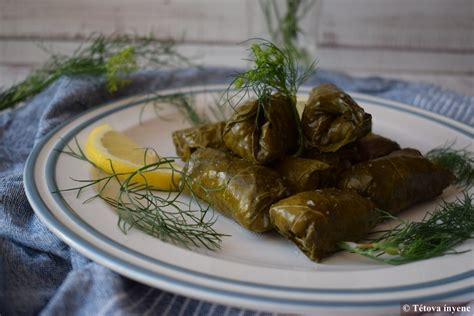 Töltött szőlőlevél (Dolmades)
