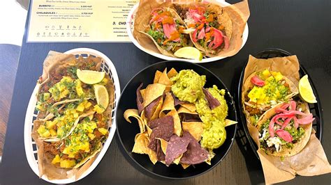 Különféle taco variációk