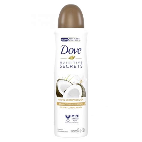 A Dove Restoring Ritual dezodor textúrája és applikátora