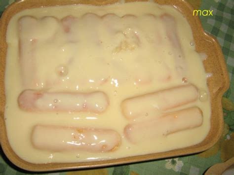 Diplomata puding rétegezése