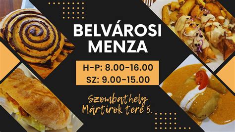 Egyetemi menza ételválaszték