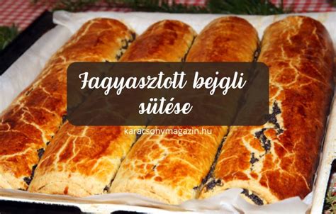 Fagyasztott császárzsemlék tárolóban