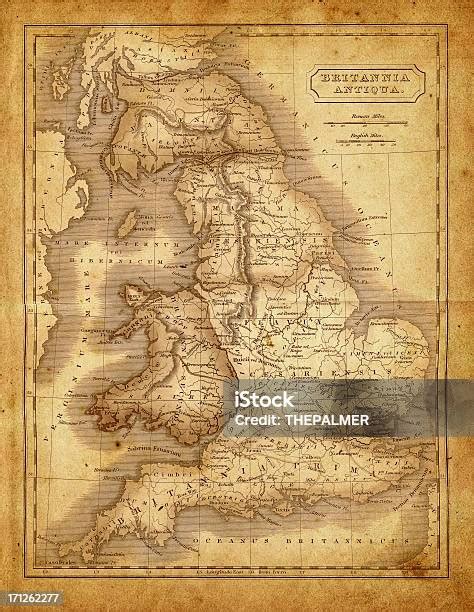 Római Britannia térképe