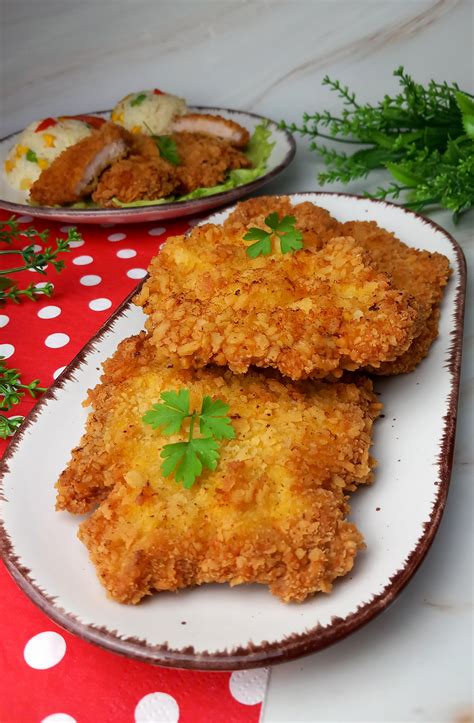 Panko morzsás rántott szelet