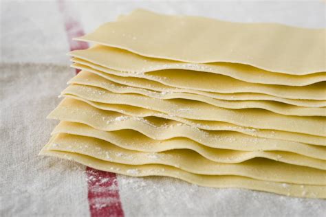 lasagne lapok előkészítése
