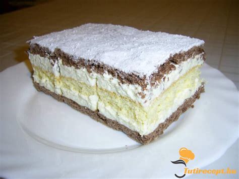 Hartyáni krémes szelet babapiskótával