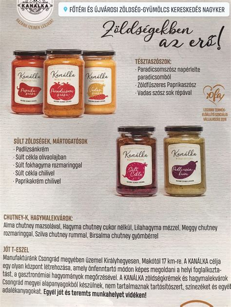 Tarpai manufaktúra termékei