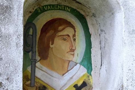 Szent Valentin ábrázolása a vak lánnyal