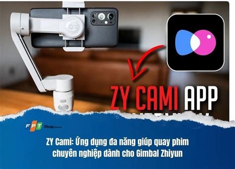 ZY Cami alkalmazás felülete