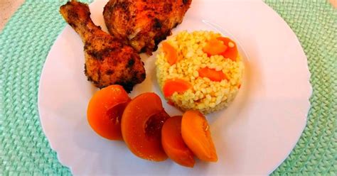 Csirkecomb, sárgarépa, borsó, zöldbab és bulgur