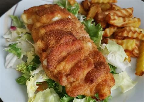 Hasselback csirkemell sajttal és baconnel