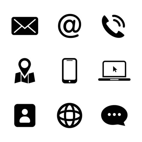 Telefon ikon és email ikon