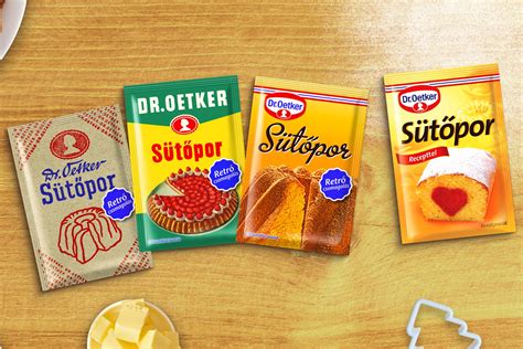 Dr. Oetker termékek választéka