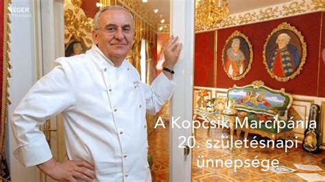 Kopcsik Lajos egy dísztortát készít