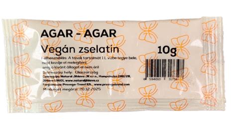 Vegán zselatin alternatívák