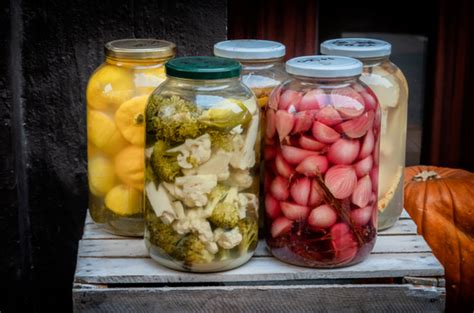 Különböző csírák és fermentált zöldségek