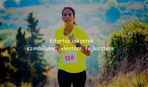 Kitartás szimbóluma: futó maratonon