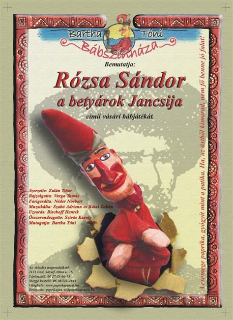 Paprika Jancsi bábfigura