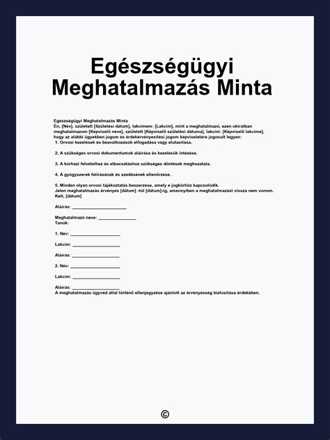 Egészségügyi dokumentumok