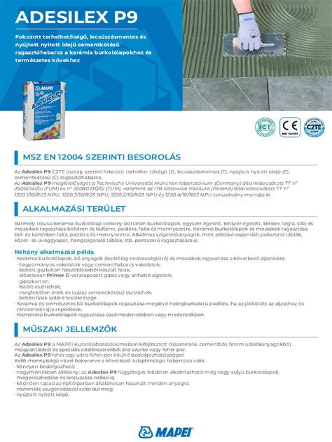 PA6 műszaki adatlap összefoglaló infografika